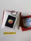 Portachiavi Logo Fiat Abarth 595 Fatti A Mano Idea Regalo Collezione