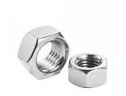 DADI IN ACCIAIO INOX A2 ESAGONALI MEDI M12 M14 M16 M18 M20 UNI 5588 DIN 934