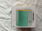 PANTONE TAZZA MUG CUP SOLID VERDE E GIALLO 400ML NUOVA IN SCATOLA