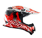 SUOMY MR JUMP GRAFFITI MX HELMET - ACU GOLD STAMPED APPROVED - SU/MR-GR-WH