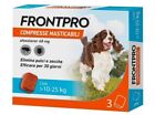 Frontpro Antiparassitario per Cani 10-25kg - 3 Compresse masticabili Boehringer