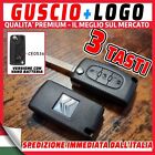 ✨GUSCIO 3 Tasti+Lama Piatta e Vano batteria Citroen C2 C3 C4 C5 C6 Peugeot