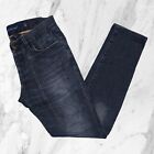 JECKERSON Jeans Uomo Toppe Blu Scuri Eccellente Stato Slim Fit Taglia 30 / 44 IT