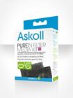 ASKOLL PURE IN M RICAMBIO MATERIALI FILTRANTI SPUGNE CARBONE FILTRO ACQUARIO