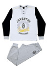 JUVENTUS PIGIAMA UOMO IN FRESCO COTONE JERSEY 14054 BIANCO SIZE S