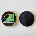 Patch SAF BASICO in PVC - Speleo Alpino Fluviale VIGILI DEL FUOCO - Velcro