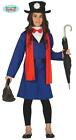 COSTUME MARY POPPINS CARNEVALE VESTITO GUIRCA BAMBINA BABYSITTER DONNA BADANTE