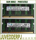 KIT MEMORIA RAM 4GB SAMSUNG 2x2GB) DDR2 PC2-6400S 800Mhz SODIMM PORTATILI LAPTOP