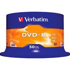 Verbatim Matt Silver 043548-02 DVD-R 4,7GB 16x Pack Spindle 50 Pezzi