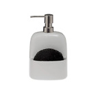 Dispenser sapone, portaspazzolino, portasapone, portacotone accessori da bagno