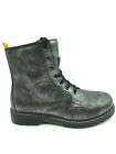 scarpe da bambina biker stivaletti anfibi in pelle invernali scarponcino nero 39