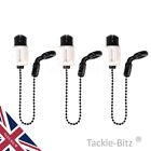 3 Pro Ace White Bobbins Bite Indicators Short 13cm Chain For Fishing Bite Alarms