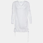 Givenchy White Knit Full Sleeve Top S