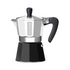 Caffettiera moka by Bialetti Black Pearl 1, 2,3 Tazze macchina macchinetta Caffè