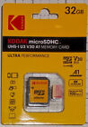 KODAK Micro SD Card scheda di Memoria rossa con adattatore 32GB MicroSDHC 32GB