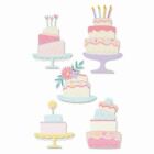 Thinlits Build a Cake Torta Fiorellini Fustelle per carta Sizzix