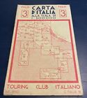 CARTA D ITALIA - FOGLIO 3 - Touring Club Italiano - Suppl. "Le Vie d  Italia