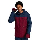 Giacca Snowboard Burton M Covert Jacket Blue Bordeaux