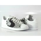 ADIDAS STAN SMITH J CUSTOM GLITTER LOVE