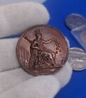 Medaglia 1836 Bronzo Protecteur Des Arts