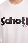 SCHOTT - Felpa uomo girocollo con logo