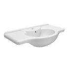 Lavabo a consolle mobile bagno universale 105cm