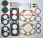 2x 32 Ndix Zenith Carburatore Revisioni, Manutenzione Kit, Gasket Porsche 356 B