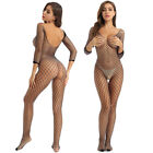 Sexy Womens Bodysuit Full Body Stocking Fishnet Lingerie Babydoll Sleepwear