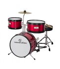 SOUNDSATION JDK313-MR BATTERIA ACUSTICA PER BAMBINI ROSSO METALLIZZATO