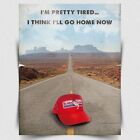 METAL SIGN WALL PLAQUE FOREST GUMP Quote I m Pretty Tired I Think I ll Go Home..