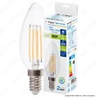 LAMPADINA LED E14 6W CANDELA FILAMENTO