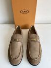 TODS PLAQUE LOAFERS UK 10