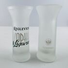 Keglevich Vodka Tall Frosted 2 Shot Glass Set