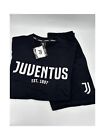 PIGIAMA RAGAZZO SOTTUOMO COTONE 100% MEZZA MANICA PANTALONCINO FC JUVENTUS b2ju1