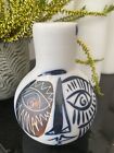 Vintage Otero Regal Picasso Style Cubist Modernist Spain Pottery Vase