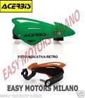 ACERBIS PLASTICA PARAMANI HANDGUARDS TRI FIT VERDE MOTO NAKED MOTARD QUAD