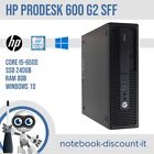 HP Elitedesk 600 G2 SFF Core i5-6500 DDR4 Ram 8Gb SSD 240Gb Desktop PC GRADO B