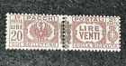 1945 Luogotenenza Pacchi Postali 20 Lire Mnh