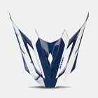 FRONTALINO CASCO CROSS GRIFONE BIANCO/BLU