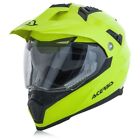 CASCO ACERBIS FLIP FS-60 ATV CROSS STRADALE ENDURO INTERNO LAVABILE GIALLO2 FLUO