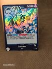 One Piece TCG Smoker Custom Holographic Leader