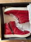 ***PRADA sneaker, rot Leder, GR. 39,5***