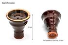 Ceramic Tobacco Bowl Shisha Hookah Chicha Narghile Charcoal Holder Accessories