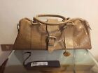 Borsa Seventy in ecopelle stampa coccodrillo beige