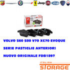 VOLVO S60 S80 V70 XC70 EVOQUE SERIE PASTIGLIE ANTERIORI NUOVO ORIGINALE FDB1897