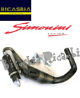 2308 - MARMITTA SIMONINI NERA SILENZIATORE IN CARBONIO VESPA 125 ET3 PRIMAVERA