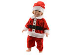 VESTITO DA BABBO NATALE DA BAMBINO 6/9 MESI