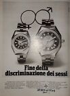 Zenith Defy - Pubblicità Orologi Clipping cm 33x25 ca - anno 1972 - rc48