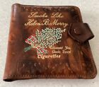 Vintage Leather “Smoke Like Helen B. Merry” Cigarette Case