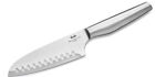 Coltello Chef Acciaio Inossidabile Santoku 16,5cm Ideale per Carne Pesce Verdure